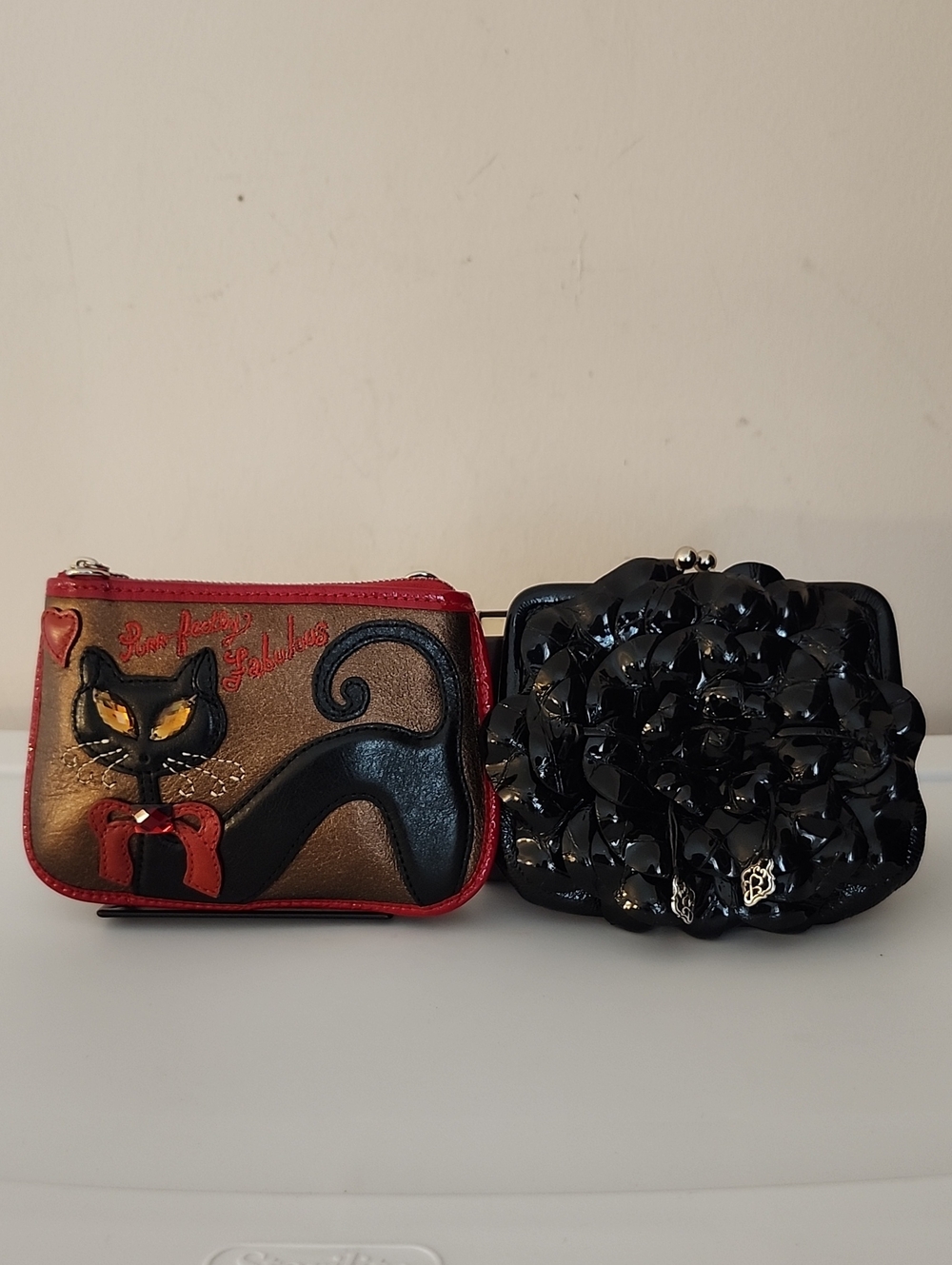 Brighton Purr-fectly Fabulous Crossbody/Wallet w/Free Brighton Flower Crossbody